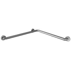 B630-W Поручень угловой из нержавеющей стали Ø32 мм, крепление в 3 точках duten