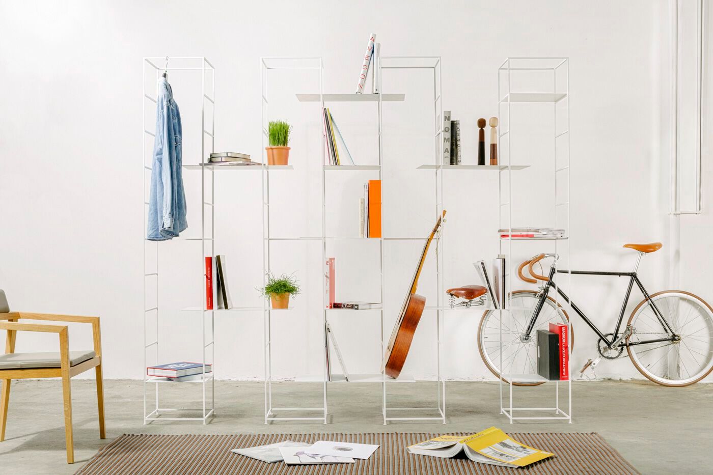 Железная секционная полка Ripa Fil di ferro ARCH-00136533 - Вид №7