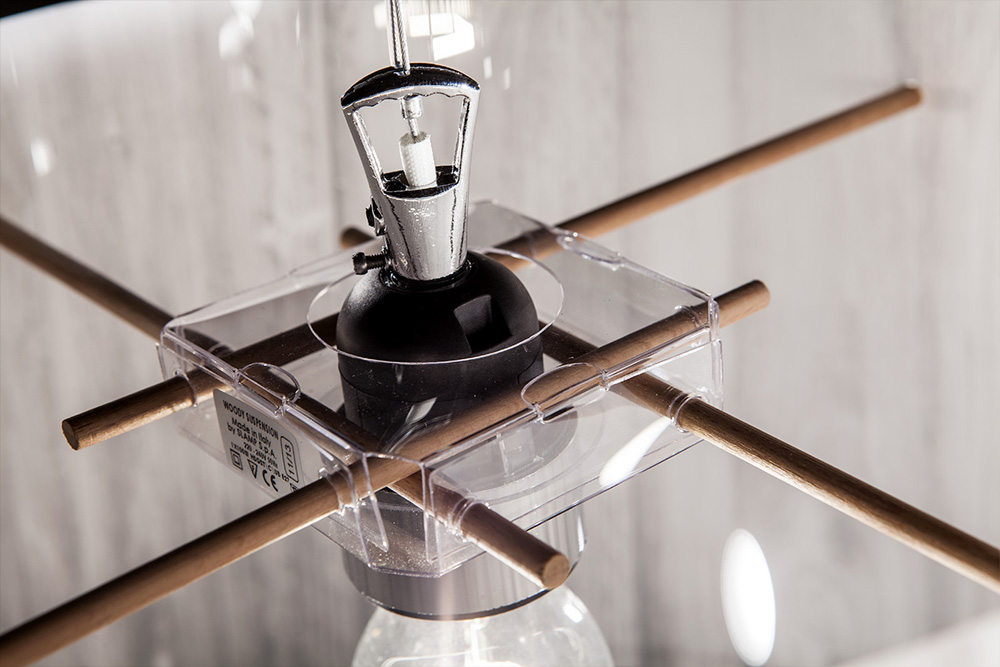Подвесной светильник Woody White от Slamp WOO77SOS0000W_000 SLAMP ДИЗАЙНЕРСКИЕ 243575 Серый  - Вид №7