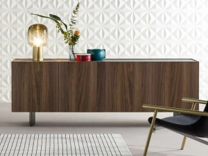 Bonaldo Буфет из орехового дерева с распашными дверцами