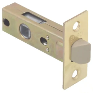 Защёлка для межкомнатных дверей Euro, 8х45 мм, сталь, цвет латунь