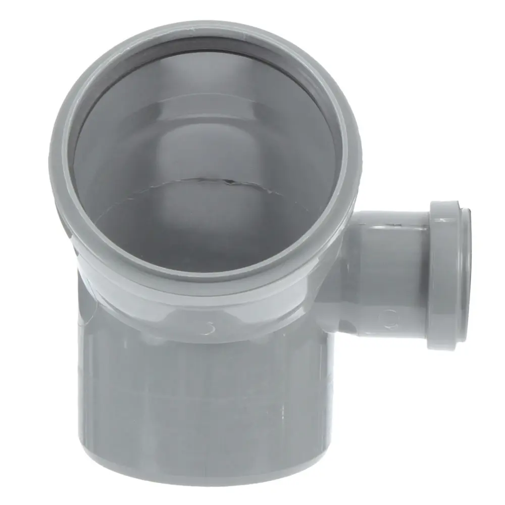 ПОЛИТЭК Отвод канализационный правый 50 мм для внутренних систем 81965323 STLM-0015763 - Вид №1