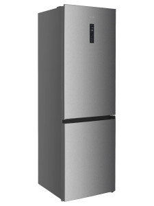 9158176 Холодильник с морозильником   Korting KNFC 62980 X серебристый