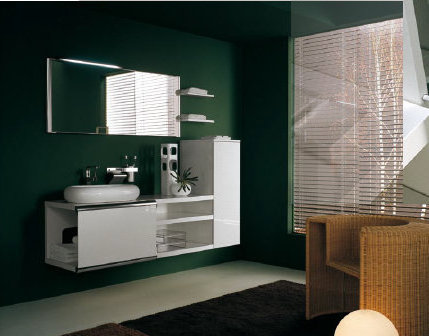 ZM 07 ZAMIA  Комплект мебели для ванной комнаты 175 см ARDECO Ardeco S. R. L 42428 - Вид №2