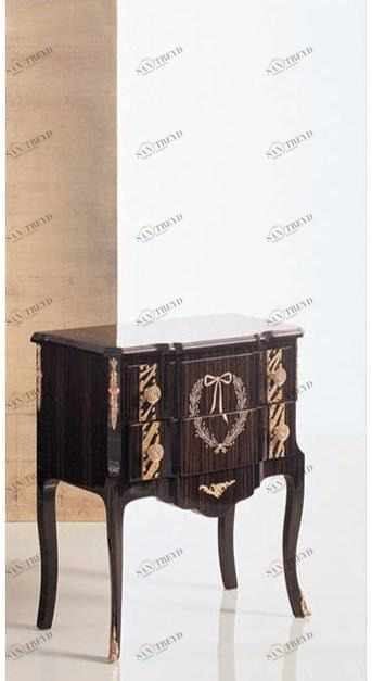 Rozzoni Прямоугольная прикроватная тумбочка из лакированной древесины Tiffany sun-id-1418528