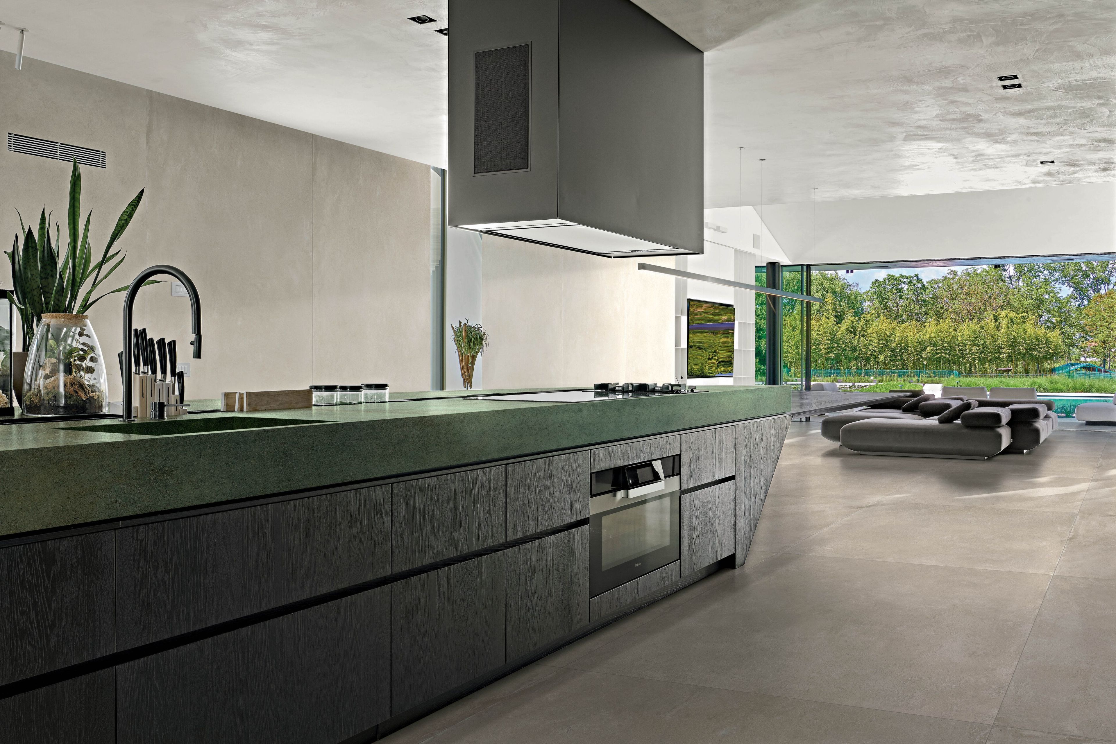 Пол / покрытие для внутреннего и наружного применения с эффектом бетона и металла Florim Ceramiche FORMATECH ARCH-00079800 - Вид №1