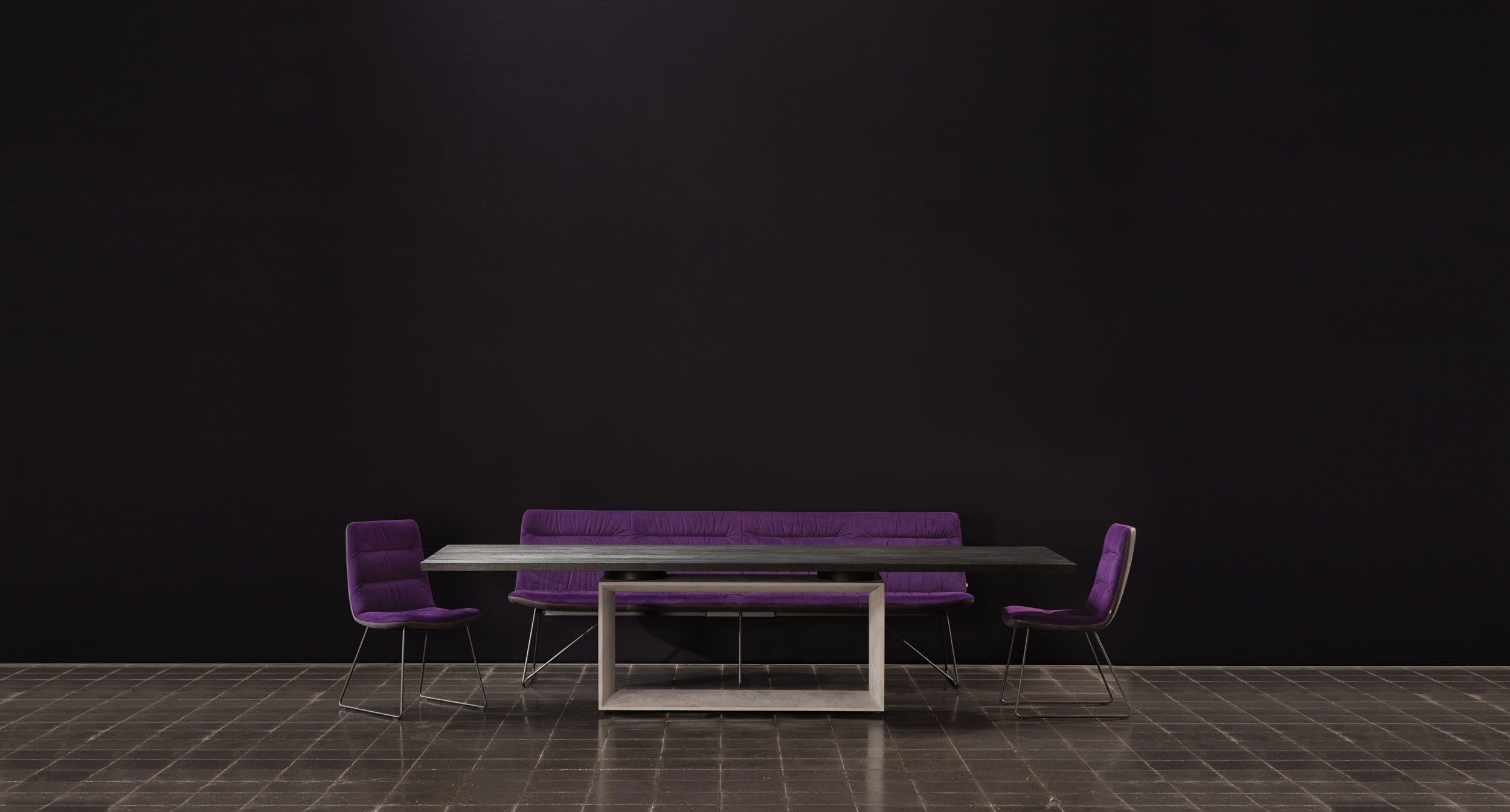 Мягкая скамья со спинкой KFF Arva Light ARCH-00079408 - Вид №9