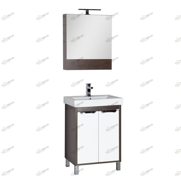 Комплект мебели Aquanet Гретта 60 венге (камерино 2 дверцы) 00172709