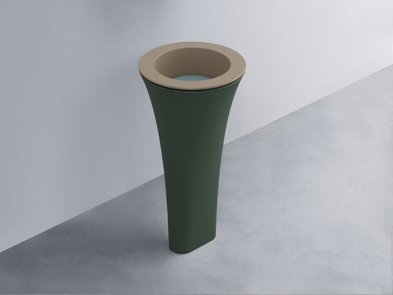 AMLA45-AN+AMPILT-PL+AMCOLT-MU Раковина Amedeo Tondo отдельностоящая cielo Enjoy + Amedeo Ceramica Cielo