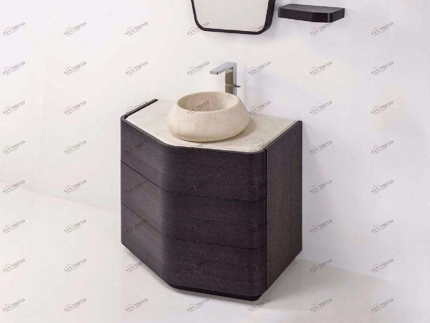 L'ANTIC COLONIAL Тумба под умывальник из дерева с ящиками Men{h}ir sun-id-1418568