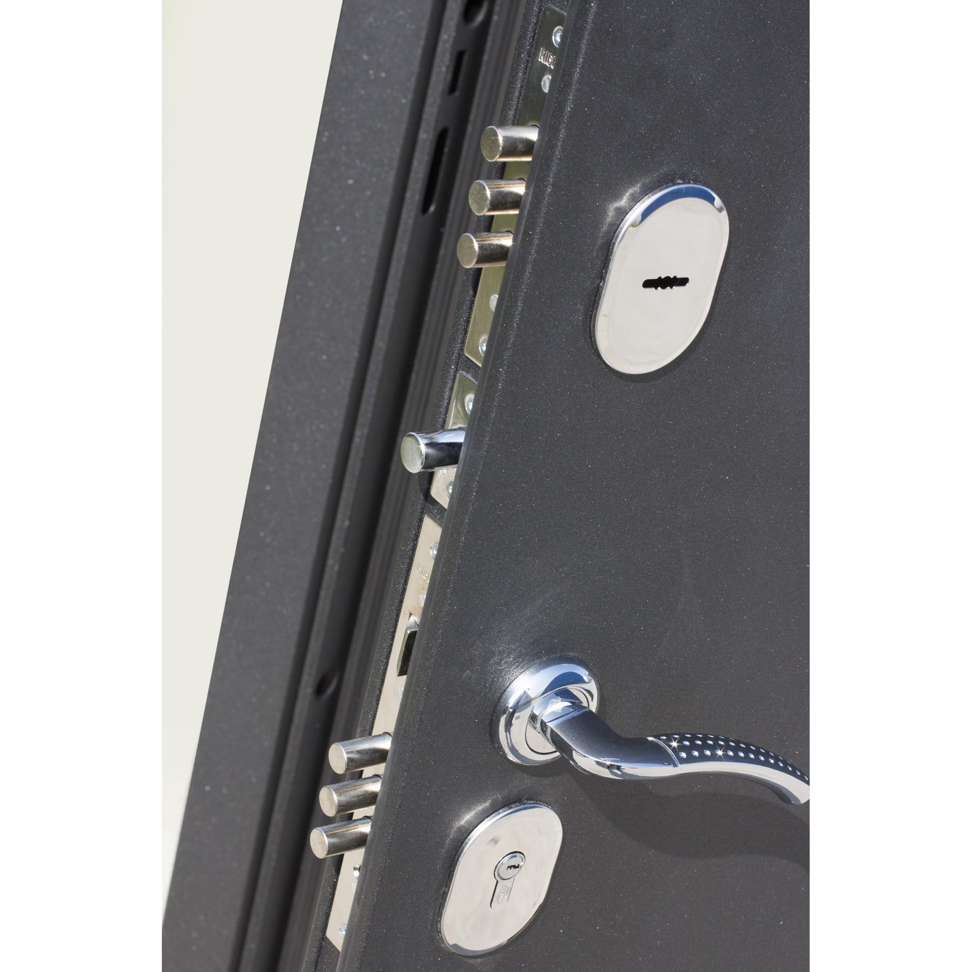 82096738 Дверь входная металлическая Гарда Муар, 960 мм, правая, цвет венге Santreyd  - Вид №5