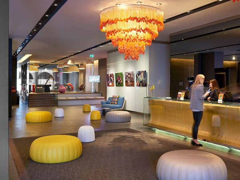 SLIDE Круглый пуф из полиуретана Gelée sun-id-1513591 - Вид №3