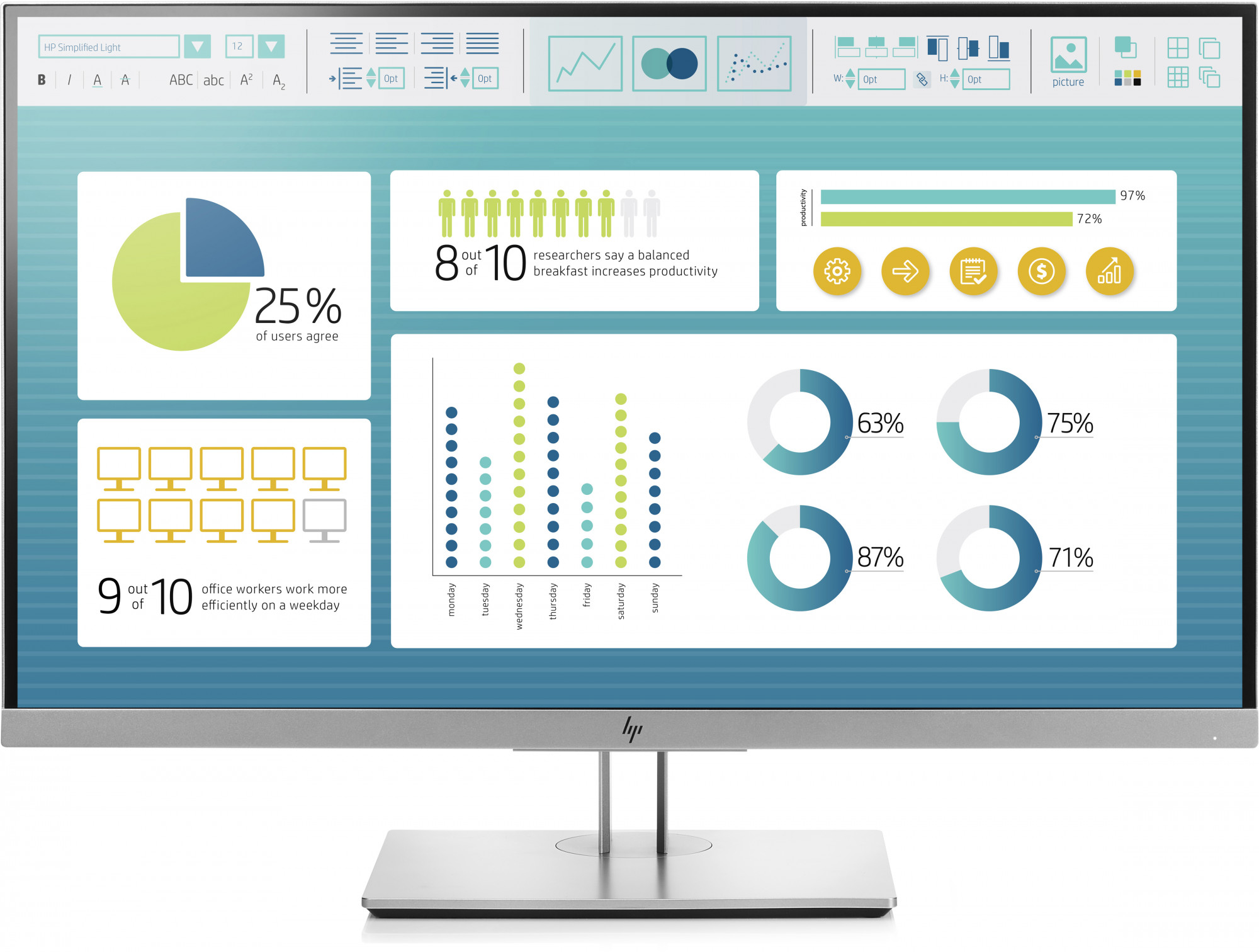 1FH50AA#ABB elitedisplay e273 monitor 27" ips micro edge, led backlit 178 / 178 250nits 1920 x 1080 1000:1 dp hdmi vga usb3.0*3 3-3-0 HP HP EliteDisplay Santreyd 