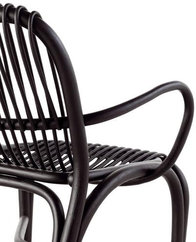 EXPORMIM Кресло из ротанга с подлокотниками Fontal T012 r - Вид №2