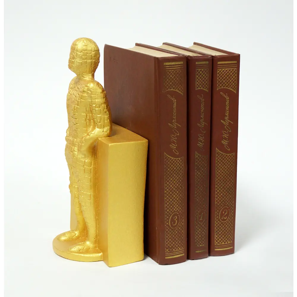 Подставка Кент гипс 12x8x23.5 см цвет золото EVIS STLM-2140080