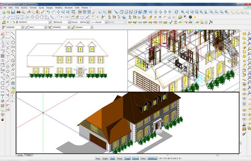 Edilizia Namirial 2d 3d cad технический чертеж sun-id-1437383 - Вид №4