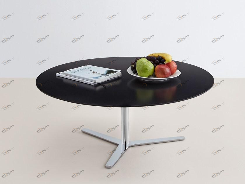 MOX Низкий овальный журнальный столик из мдф sun-id-1457638