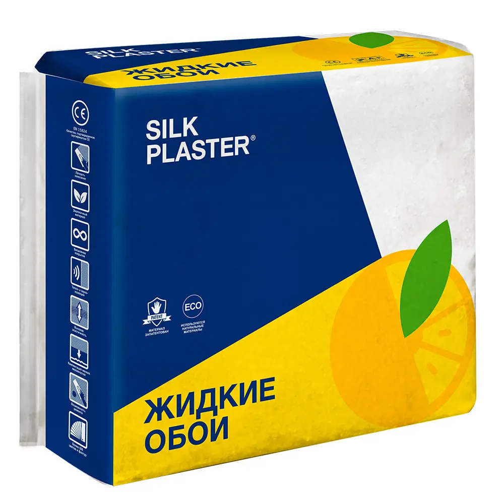 Жидкие обои Silk Plaster Absolute А304 0.83 кг цвет капучино 82736076 STLM-2063410  - Вид №1