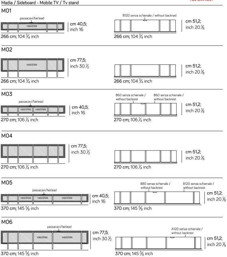AMURA Комод деревянный с распашными дверцами, обтянутый кожей Sistema parere 2 sun-id-1347689 - Вид №9