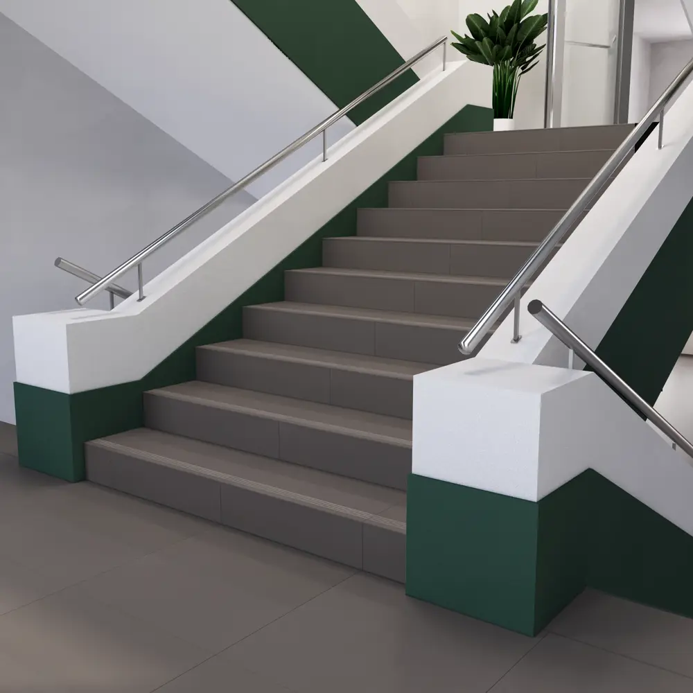 Керамогранит ECOGRES EM03 серый 60×60 см для стен и фасадов 83882066 Керамический Гранит STLM-0045381 - Вид №9