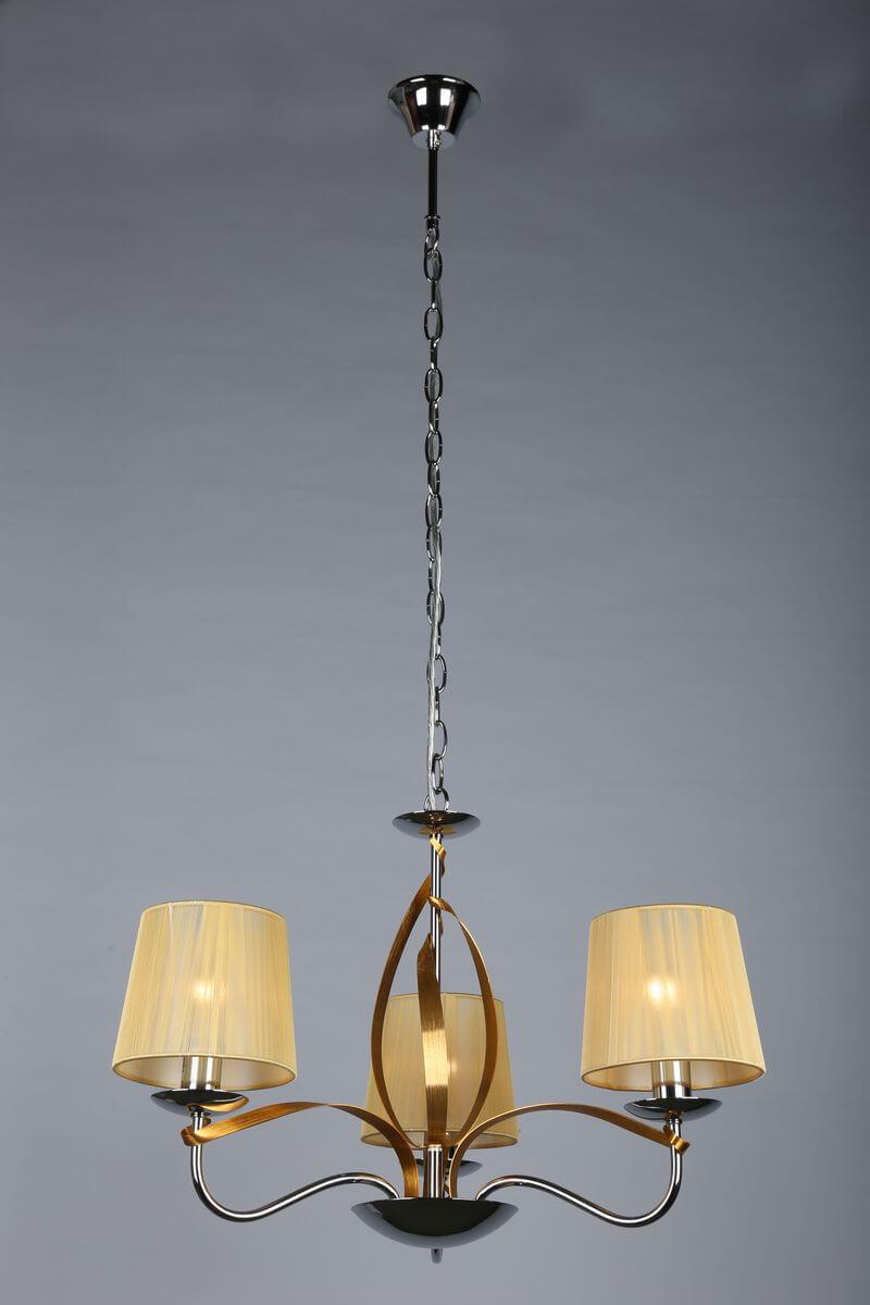 Подвесная люстра Omnilux OML-61603-03 OMNILUX OML-616 185860 Желтый  - Вид №3