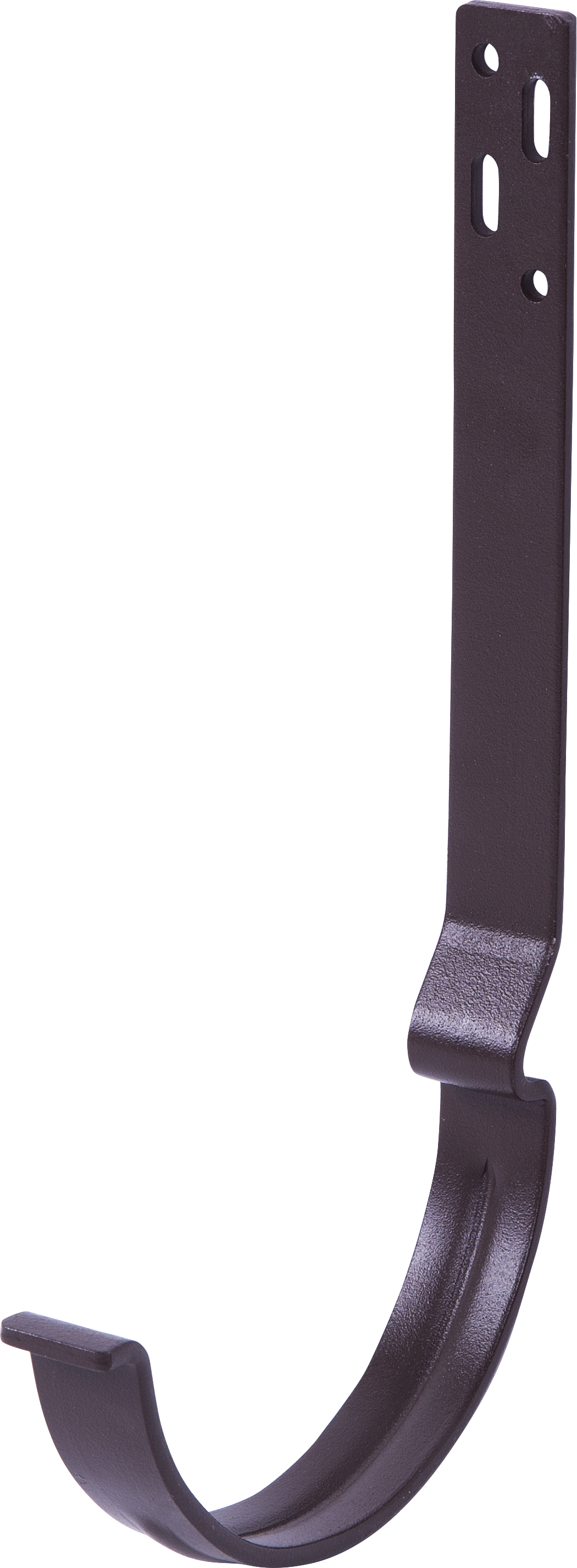 10010018 Держатель желоба длинный цвет коричневый STLM-0000012 ИНТЕРПРОФИЛЬ 