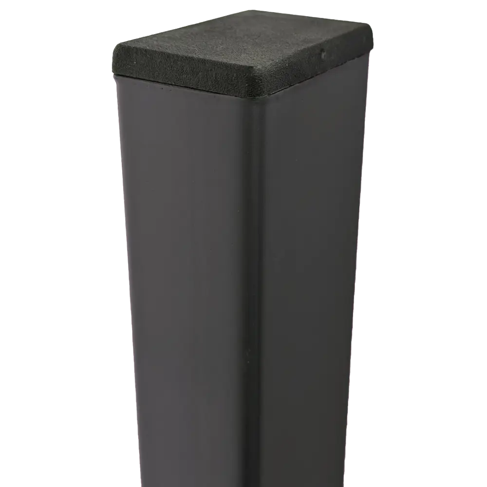 Столб для забора 60x40 мм 2.5 м RAL 7024 темно-серый Santreyd STLM-2054666