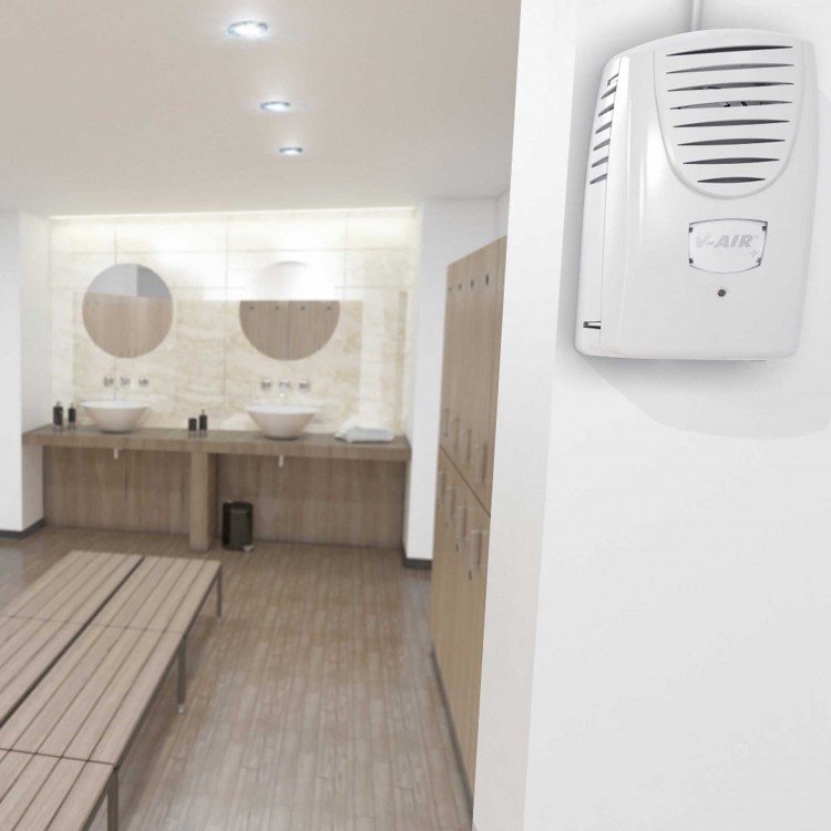 V-SOLIDP SEASALT VECTAIR SYSTEMS Профессиональный картридж ароматизатор воздуха V-Air Solid Plus Морская соль и бамбук Черный (упаковка)  - Вид №7