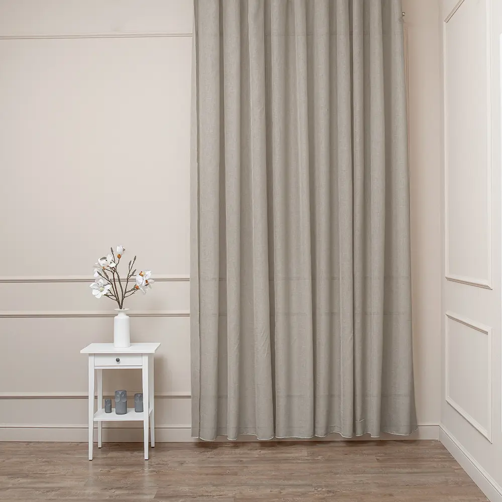 Тюль Lino лен бежевый 1 м/п Santreyd STLM-1022172 83603267  - Вид №3