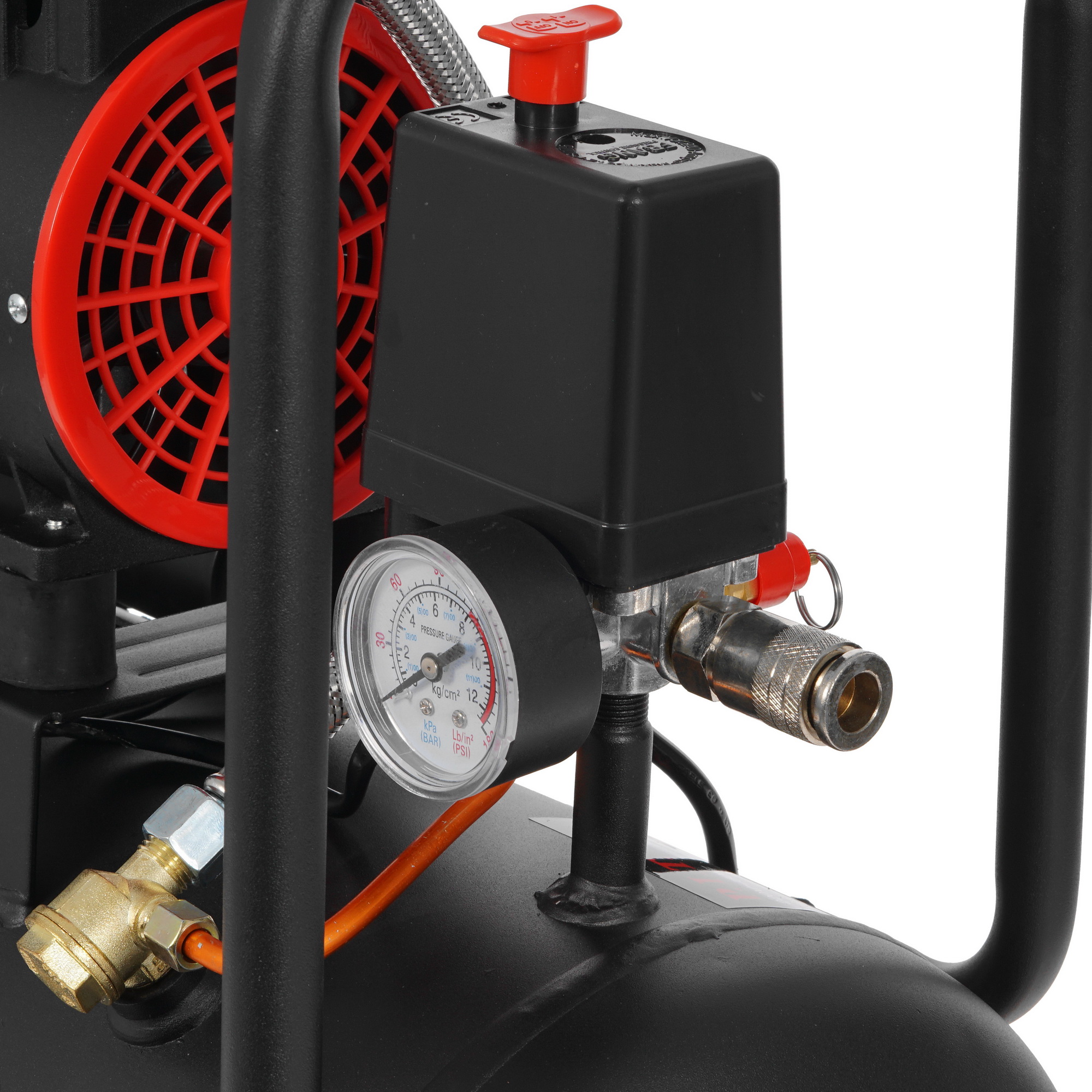 Компрессор поршневой безмасляный P.I.T. PAC24-C1 5339625 PIT STDN-0041845 - Вид №4