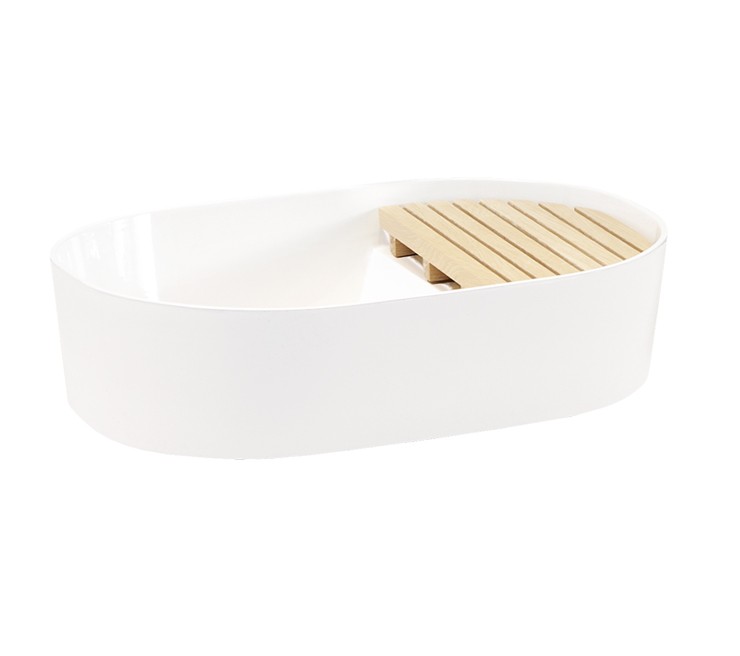 comp_stepbi_AFFAIRS Накладная раковина на столешницу  прямоугольная Ex.T 