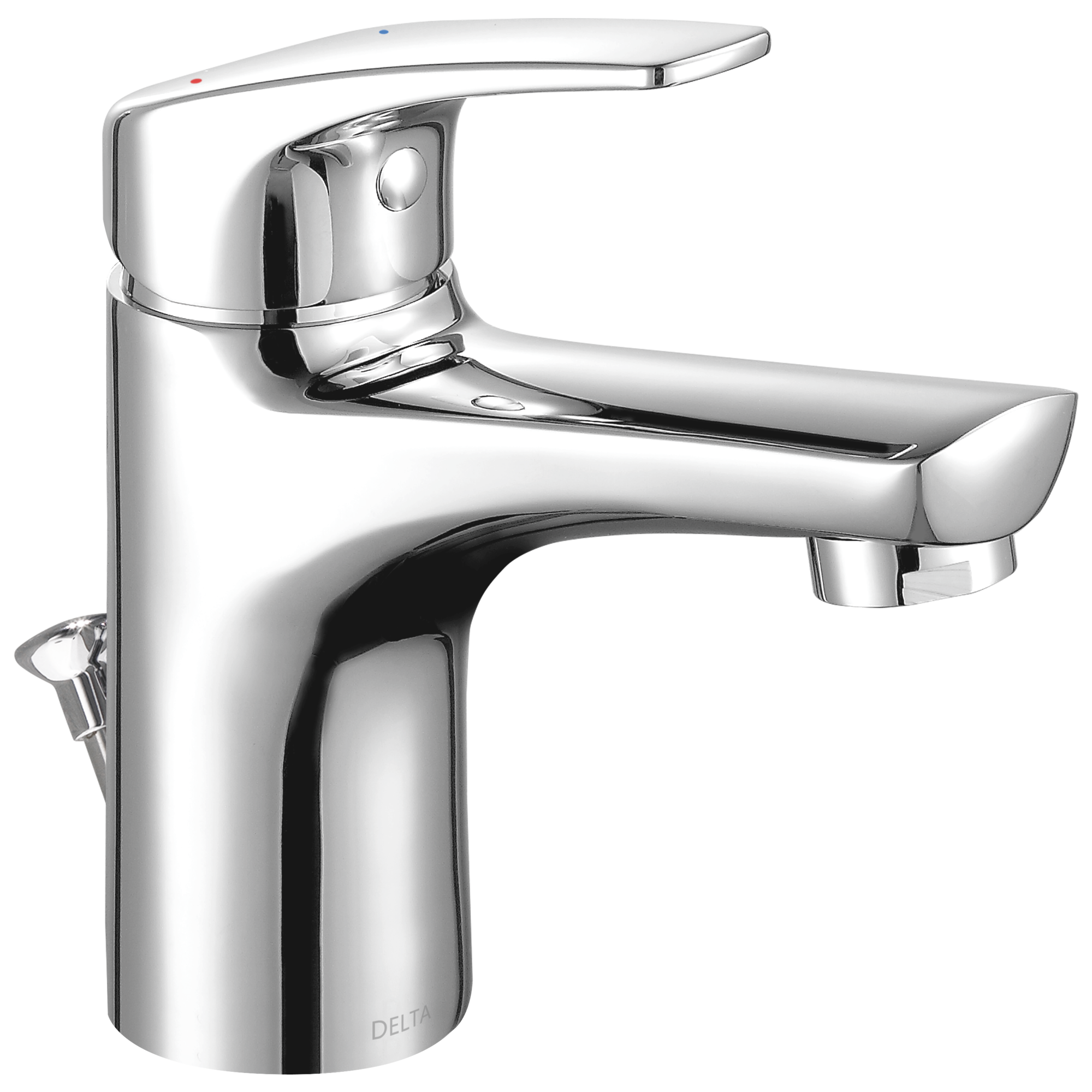 Смеситель Project Pack с одной ручкой - металлическое всплывающее окно Delta Faucet MODERN 534LF-MPU-PP