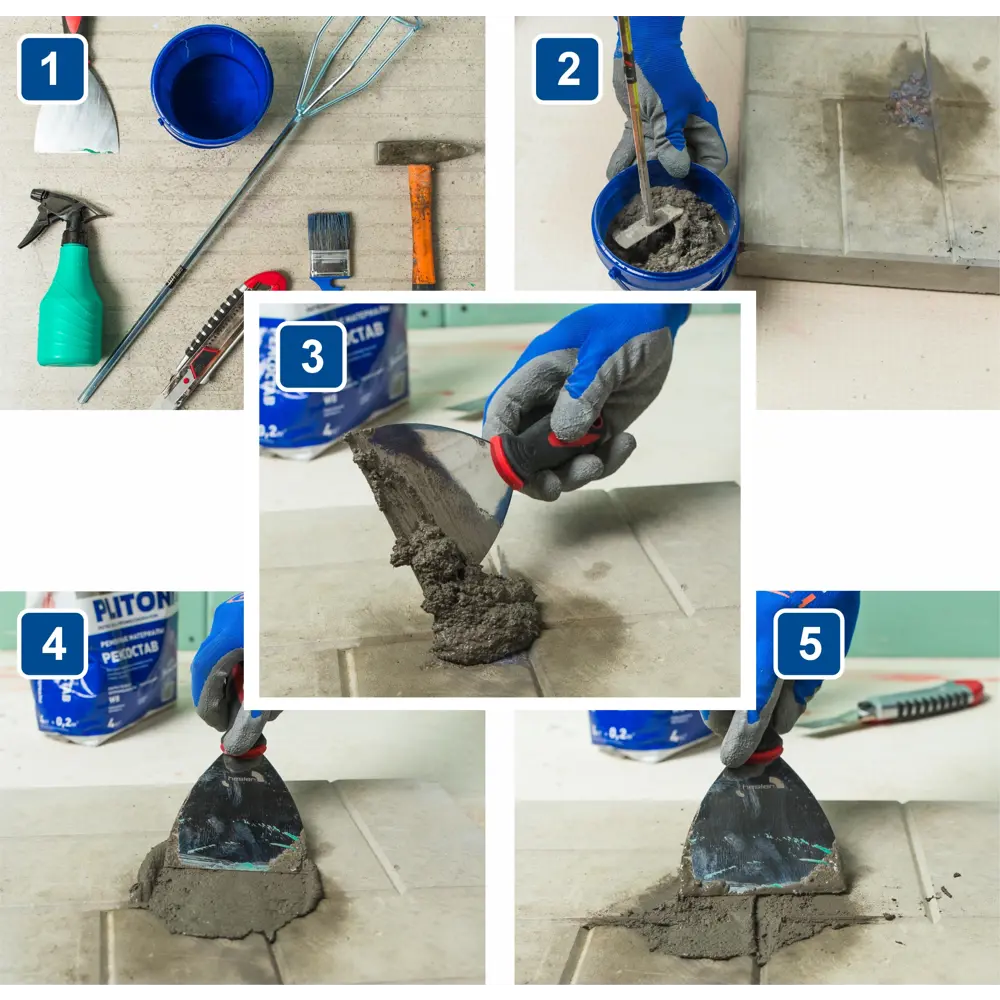 Ремонтный состав Plitonit Универсальный -25 25 кг STLM-2121891 - Вид №3