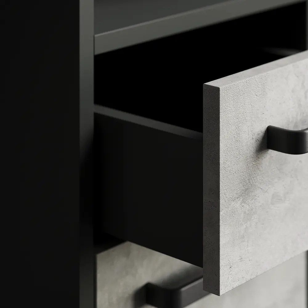 Стол письменный 110x75x50 см ЛДСП цвет графит/цемент Santreyd STLM-2078636 - Вид №9