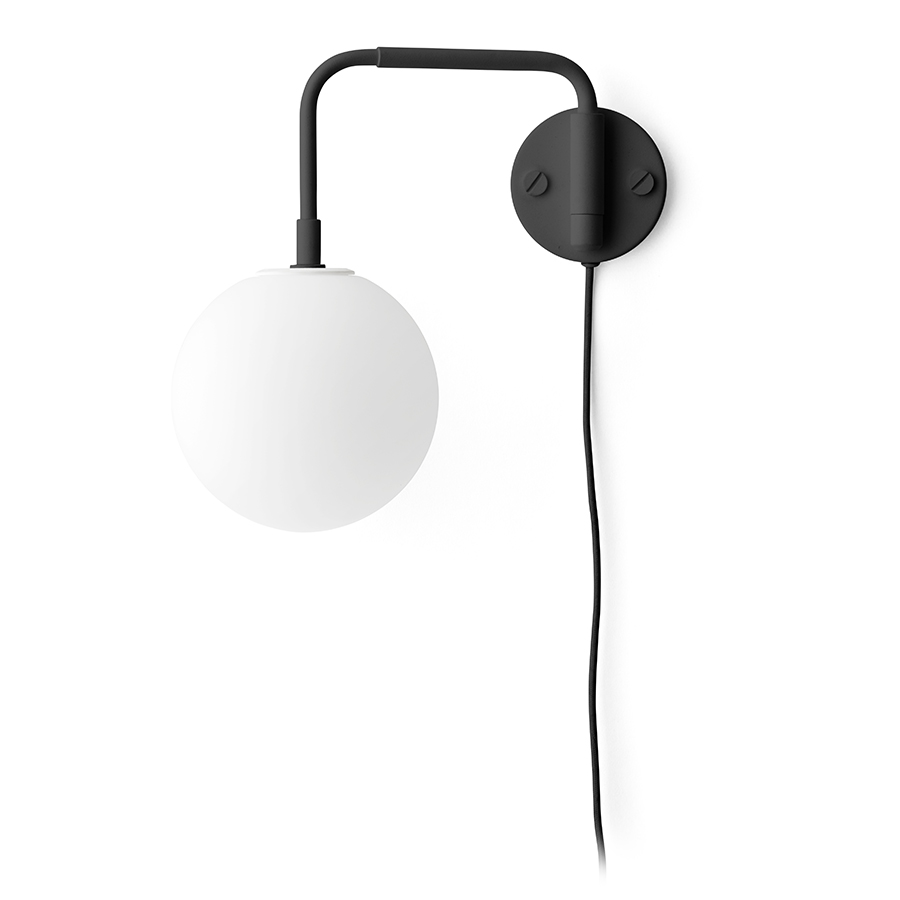 1960539 MENU Настенный светильник из штапеля Черный  - Вид №3