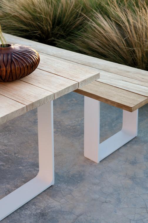 MNST241 Обеденный стол pwi lava f10 212,5см x 107см Manutti Prato - Вид №4