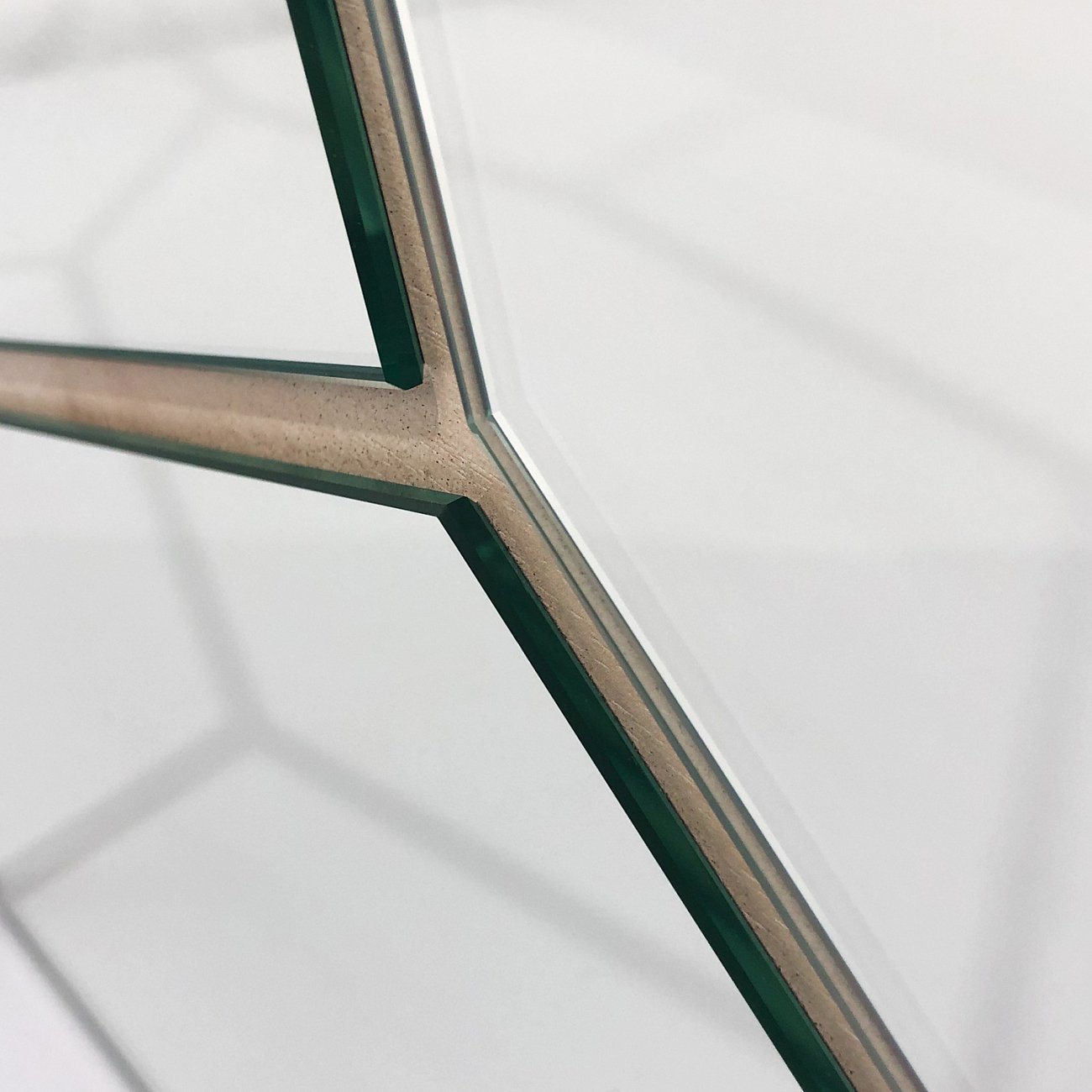 Зеркало большое квадратное бежевое "Слоу-2" GRAUM ДИЗАЙНЕРСКИЕ 304104 Белый  - Вид №3