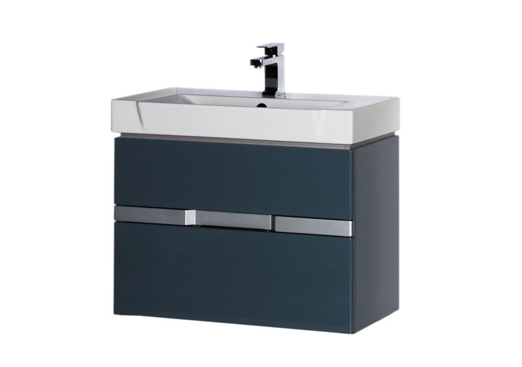 Тумба с раковиной Aquanet Виго 80 сине-серый 0018336400170591 - Вид №4