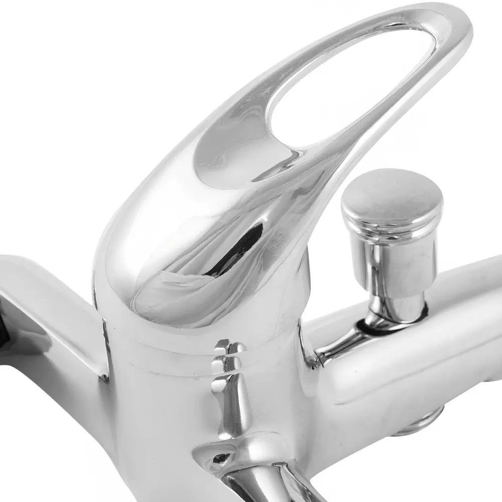 Смеситель для ванны Пенза однорычажный с лейкой и шлангом цвет хром Santreyd STLM-2187422 - Вид №2