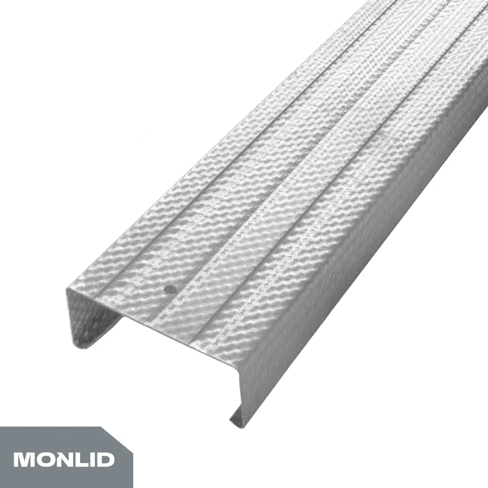 Монтажная рейка MONLID Strong 60x27 мм 3 м цвет серый 89415710 STLM-2002202  - Вид №1