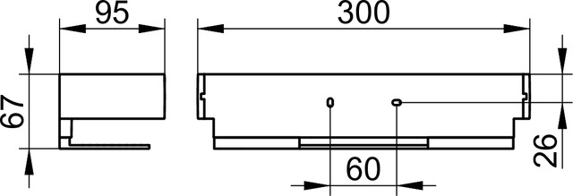 11158130000 Корзинка для душа KEUCO Edition 11 - Вид №2