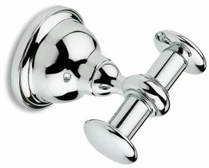 Stilhaus Двойной крючок для халатов из хромированной латуни Elite El13