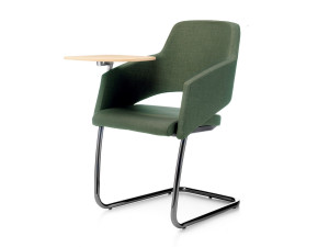 Стул для конференций из ткани с откидным верхом