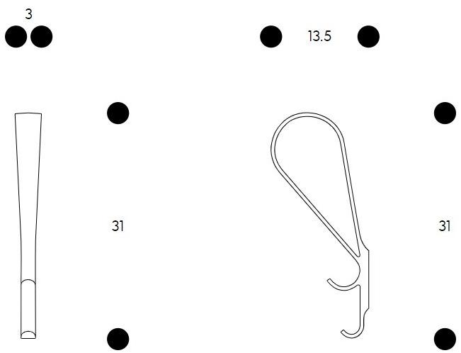 Artek Настенный крючок из цинка sun-id-1384388 - Вид №4