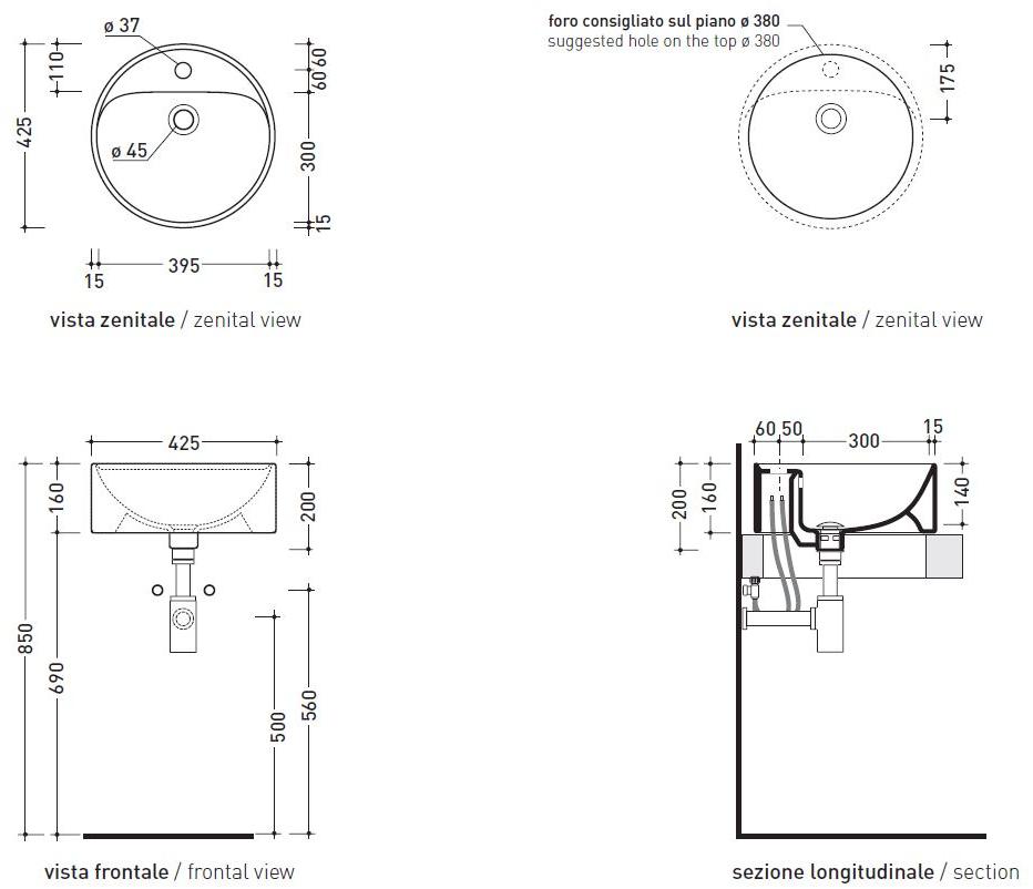 Ceramica Flaminia Twin  505042a  - Вид №1