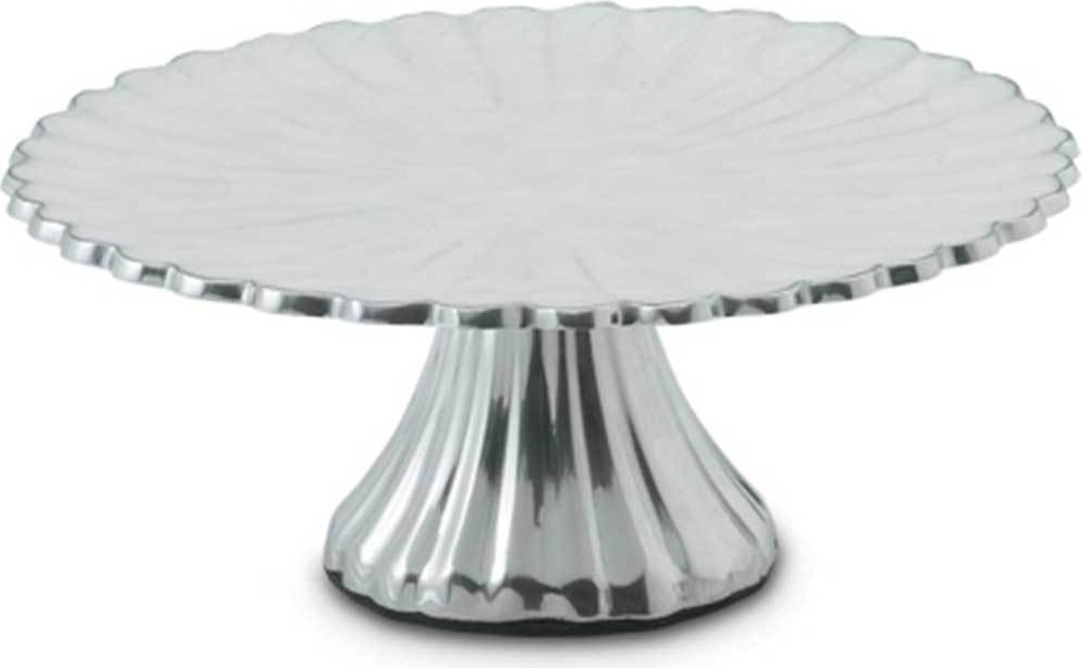 10552550 Julia Knight Блюдо на ножке Julia Knight "Флора. Пион" 25см (белое) Алюминий 