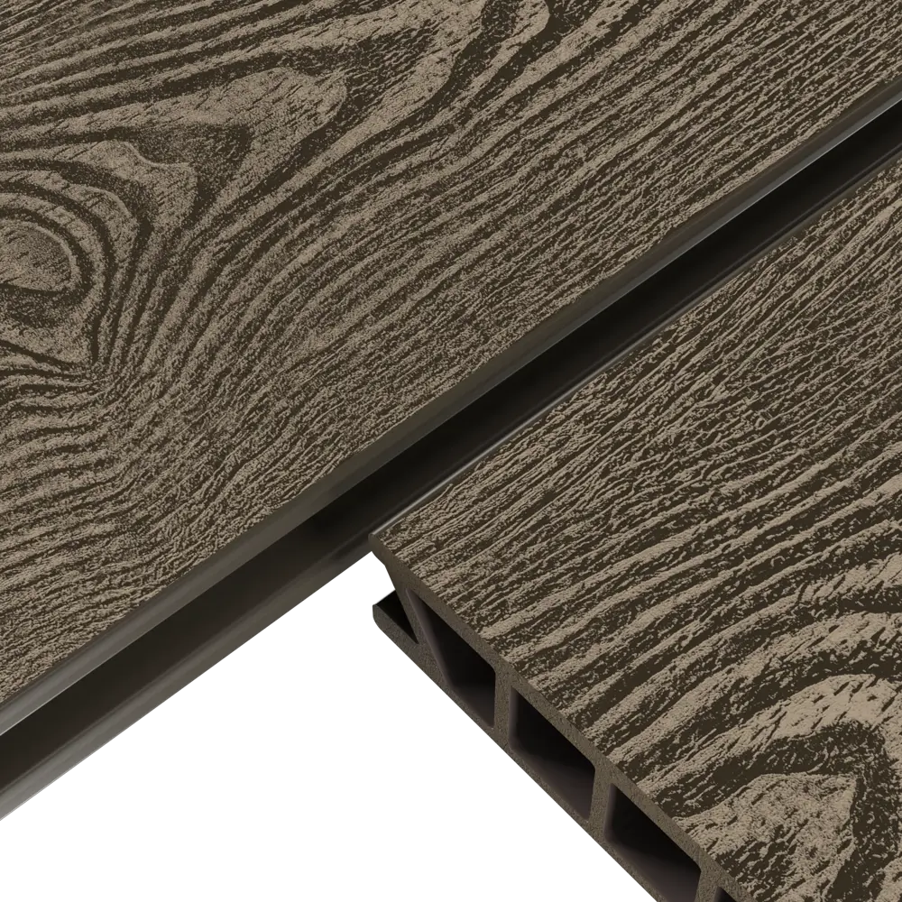 Террасная доска Holzhof Classic Венге - премиальное покрытие для открытых пространств 89357805 STLM-1015262 - Вид №1