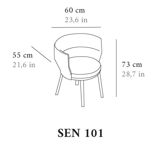 Стул с подлокотниками Punt Sena ARCH-00146592 - Вид №9