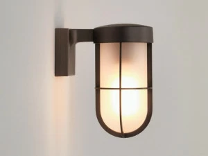 Astro Lighting Бра для улицы с прямым светом из сатинированного стекла Cabin 7849