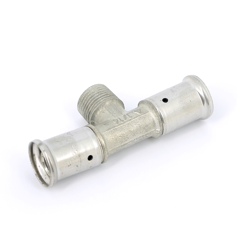 Тройник НР пресс HENCO 20x1/2"x20 14P200420 - Вид №2